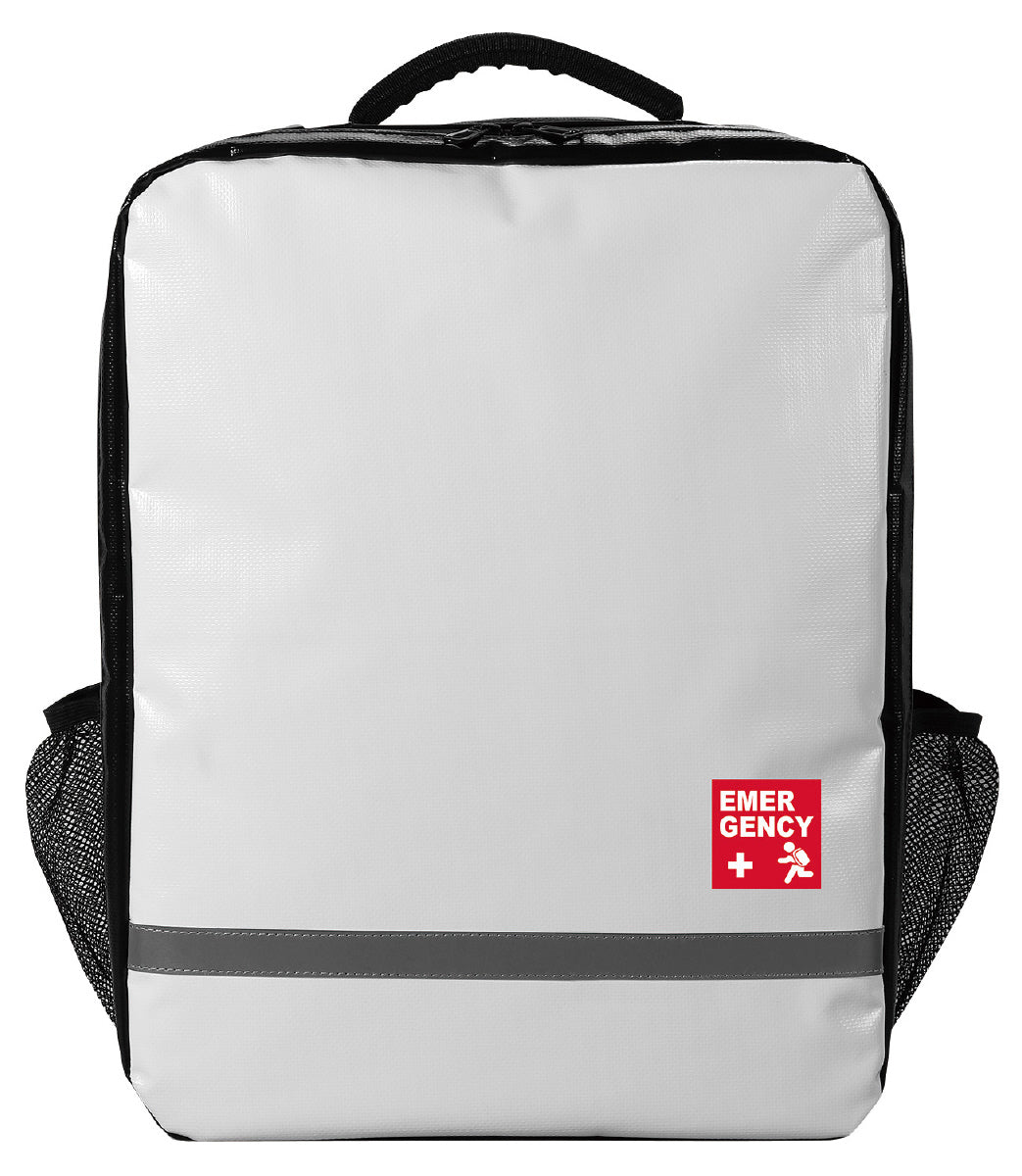 防災リュック 白(印刷あり)