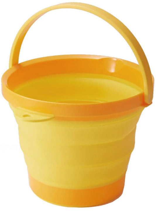 ソフトバケツ8型 イエロー