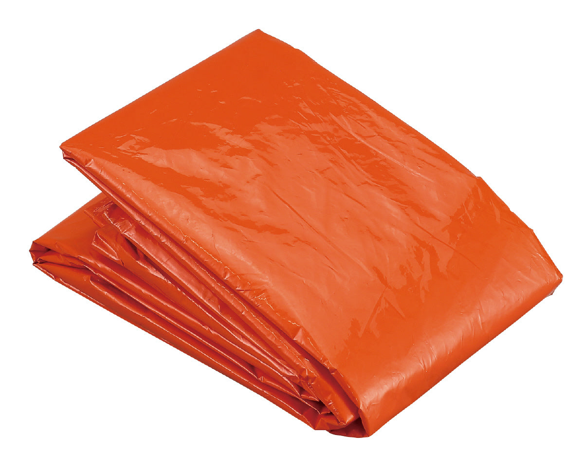 静音防寒ポンチョ(オレンジ)