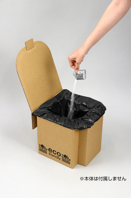 備蓄用 凝固剤&抗菌消臭処理袋50回分ｾｯﾄ